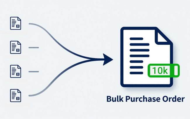 Consolidated purchasing for multi-location workshops